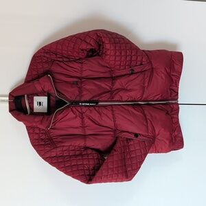 Size Small G-Star RAW Quilted Red Wine  Winter Jacket